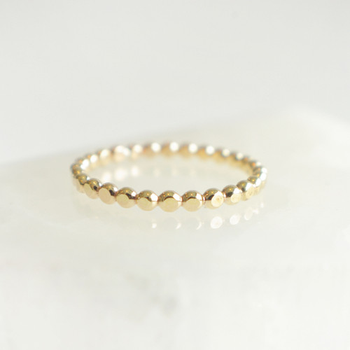 Plain Bubble Band - Gold