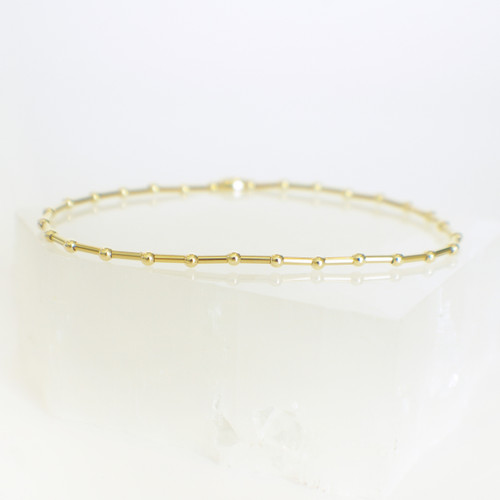 Beaded Bracelet #2 - Gold