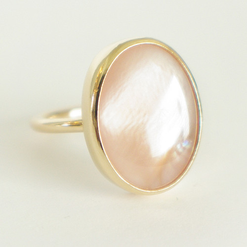 Pink Mother of Pearl Size 5-7.5