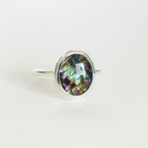 Abalone A Silver Size 5.5-9.5