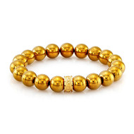 Gold Hematite Beads Bracelet