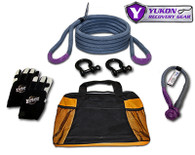 Yukon recovery gear kit with 3/4" kinetic rope