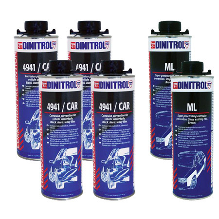 DINITROL Classic Rust Proofing Aerosol Kit Top-Up Pack DINITROL Classic Rust Proofing Aerosol Kit Top-Up Pack