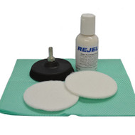 REJEL DIY FLAT GLASS SCRATCH 3inch REPAIR KIT FOR REMOVAL OF MINOR SCRATCHES
