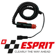 ESPRIT 12V CABLE CIGAR FITTING & FEMALE CONNECTOR (3 Metres) FOR DRILL / UV LAMP (OLD Elite & Classic Kit)
