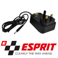 ESPRIT POWER SUPPLY 220V to 12V FOR DRILL and UV LAMP (UK 3 Pin) 1.9 Metre Cable