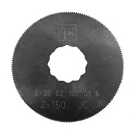 FEIN SuperCut SAW BLADE 63mm Dia HSS with fine teeth for precise cutting of approx. 1mm metal sheet