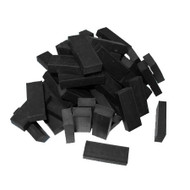 RUBBER BLOCKS 6mm x 12mm x 30mm (50) for height blocks and spacers EPDM