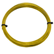 WINDSCREEN GLASS CUTTING OUT REMOVAL WIRE GOLD BRAIDED 0.8mm x 22 metres