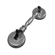 WINDSCREEN FITTING REMOVAL GLASS LIFTER DOUBLE SUCTION CUP FLEXIBLE HEAD