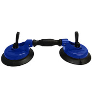 WINDSCREEN GLASS LIFTER DOUBLE SUCTION CUP FLEXIBLE HEAD WITH LARGER CUPS