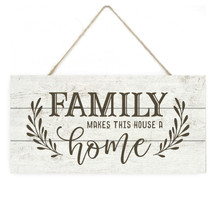 INNAPER Home is Where We Park It Wooden Plank Sign 10x5