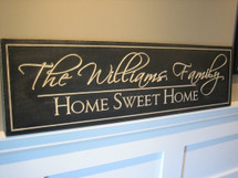 Jonathan Elkin Carved Sign 7x20
