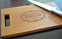 Scalloped Frame Cutting Board