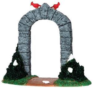 33020 - Small Stone Archway  - Lemax Christmas Village Table Pieces