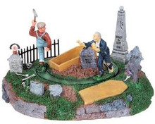 84741 -  Grave Robber's Surprise, Battery-Operated (4.5-Volt) - Lemax Spooky Town Halloween Village Accessories