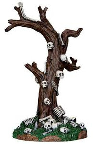 33003 - Skeleton Tree  - Lemax Spooky Town Halloween Village Accessories