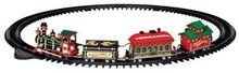 24472 - Yuletide Express, Set of 16, Battery-Operated  - Lemax Christmas Village Trains & Vehicles