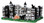 34606 - Spooky Iron Gate and Fence, Set of 5  - Lemax Spooky Town Halloween Village Accessories
