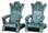 34615 - Tombstone Chairs, Set of 2  - Lemax Spooky Town Halloween Village Accessories