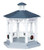 04160 - Plastic Gazebo -  Lemax Christmas Village  Accessories