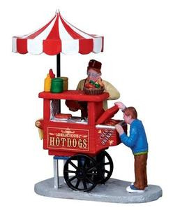 12932 - Hot Dog Cart - Lemax Christmas Village Figurines