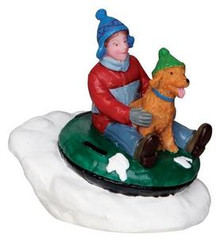 22057 - Tubing Buddies  - Lemax Christmas Village Figurines