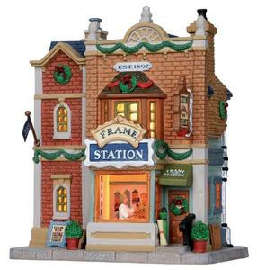 15213 - Frame Station - Lemax Caddington Village Christmas Houses & Buildings