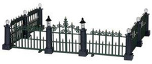 24534 - Classic Victorian Fence, Set of 7  - Lemax Christmas Village Misc. Accessories