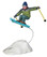 22046 - Catching Air  - Lemax Christmas Village Figurines