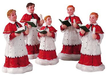52038 -  The Choir, Set of 5 - Lemax Christmas Village Figurines