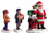 52096 -  Donation Santa, Set of 3 - Lemax Christmas Village Figurines