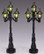 34902 -  Old English Street Lamps Battery-Operated (4.5v) - Lemax Christmas Village Misc. Accessories