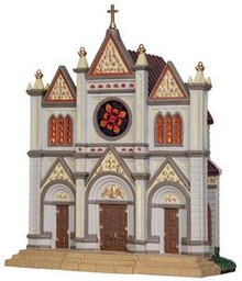 25403 - French Cathedral  - Lemax Caddington Village Christmas Houses & Buildings