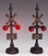 34954 -  Railway Stop Light, Set of 2, Battery-Operated (4.5v) - Lemax Christmas Village Misc. Accessories