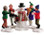 52112 -  Ring Around the Snowman, Set of 3 - Lemax Christmas Village Figurines