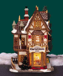 35845 -  Tannenbaum Caddington Shoppe - Lemax Caddington Village Christmas Houses & Buildings