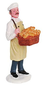 62296 -  Bread Delivery - Lemax Christmas Village Figurines