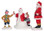 62224 -  Look Santa!, Set of 3 - Lemax Christmas Village Figurines