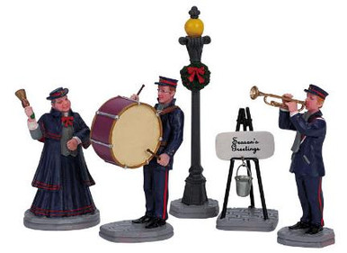 62323 -  Christmas Band, Set of 5 - Lemax Christmas Village Figurines