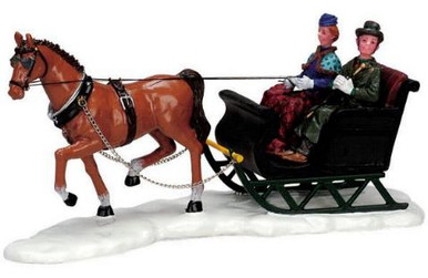 73633 -  Scenic Sleighride - Lemax Christmas Village Table Pieces