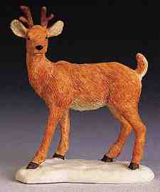 92343 -  Deer On the Hoof - Lemax Christmas Village Figurines