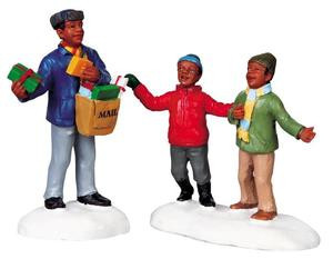 92625 -  Special Delivery, Set of 2 - Lemax Christmas Village Figurines
