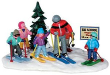 33018 - Ski School  - Lemax Christmas Village Table Pieces