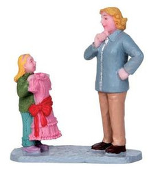 12907 - Pretty Dress Mommy - Lemax Christmas Village Figurines