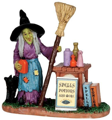 42213 - Spells, Potions & More  - Lemax Spooky Town Halloween Village Figurines