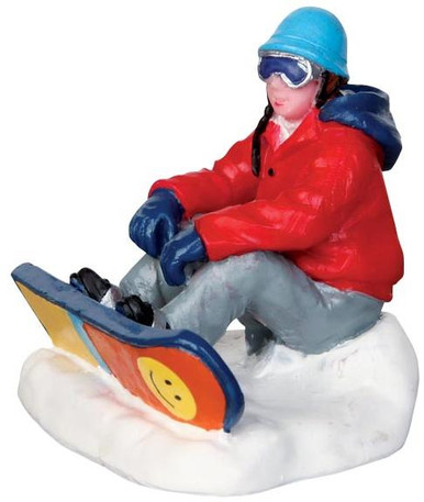 42221 - Snowboarding Breather  - Lemax Christmas Village Figurines