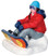 42221 - Snowboarding Breather  - Lemax Christmas Village Figurines