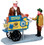 42238 - Pretzel King Pretzel Cart  - Lemax Christmas Village Figurines