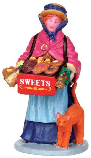 42254 - Sweet Seller  - Lemax Christmas Village Figurines